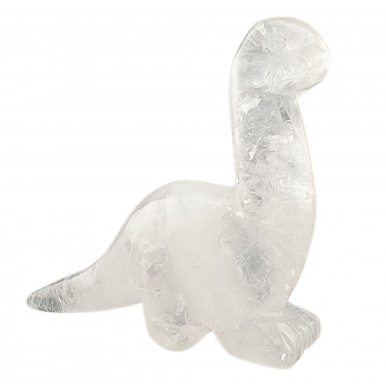 Dinosaur diplodocus quartz