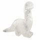 Dinosaur diplodocus quartz