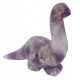 Dinosaur diplodocus amethyst