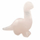 Dinosaur diplodocus rose quartz