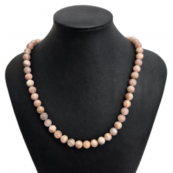 sunstone necklace 8mm extra