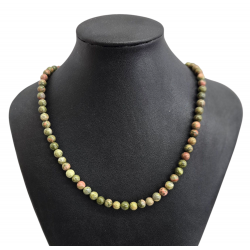 Collier unakite 6mm