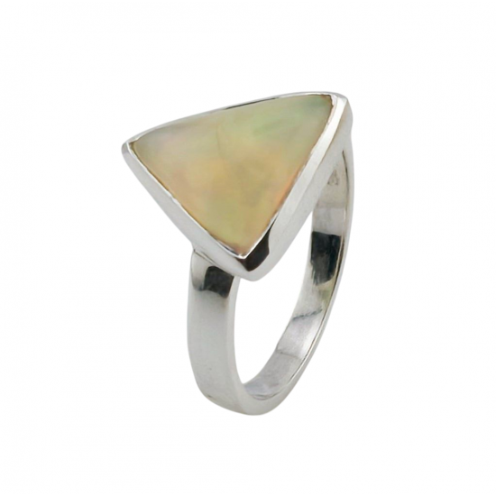 Ring Ethiopian Opal Sterling Silver