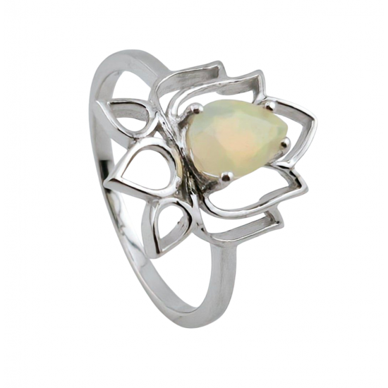 Ring Ethiopian Opal Sterling Silver