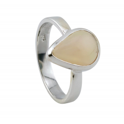 Bague opal d'ethiopie argent