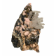 rhodochrosite, quartz, pyrite, galena