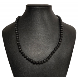 lava rock necklace 6mm