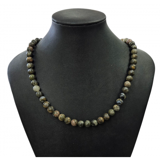 Liberite necklace 8mm