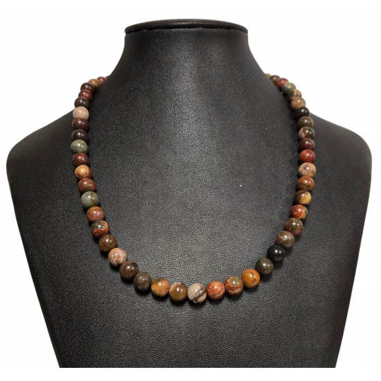 picasso jasper necklace 8mm