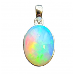 Sterling Silver Ethiopian Opal pendant