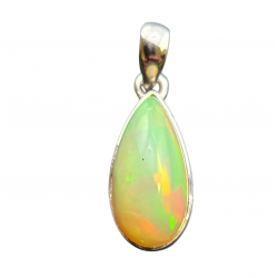 Sterling Silver Ethiopian Opal pendant