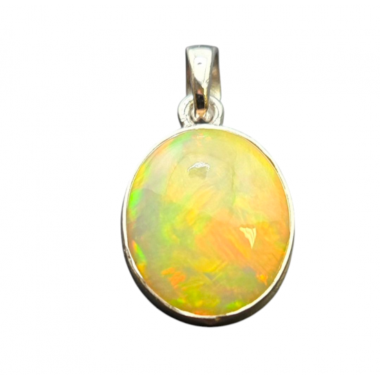 Sterling Silver Ethiopian Opal pendant
