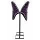 amethyst geode butterfly 64"