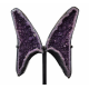 amethyst geode butterfly 64"