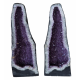 amethyst geode pair 36"