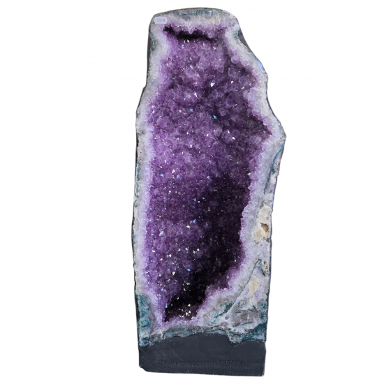 amethyst geode 32"