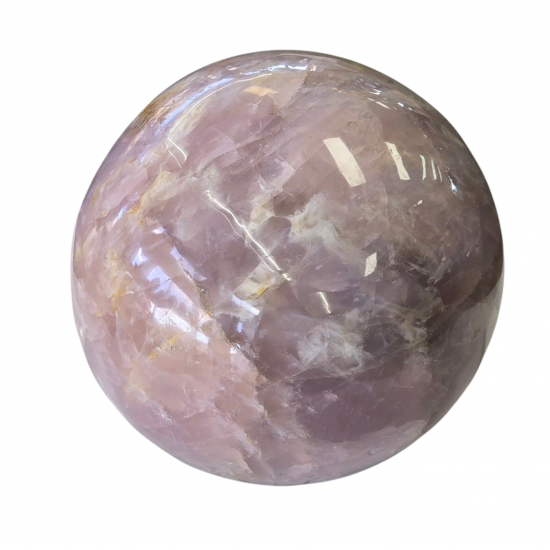 Rose quartz sphere giant