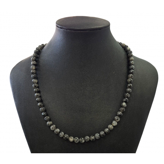 larvikite necklace 6mm