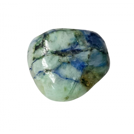 Tumbled Stone Azurite - green moonstone