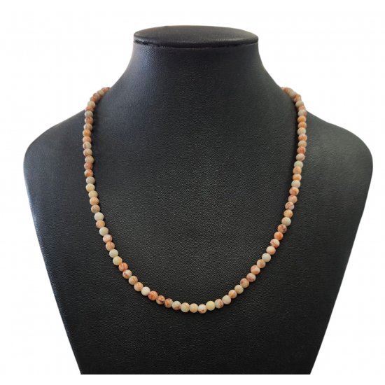Marble necklace 4mm