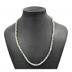 Collier Jaspe kiwi 4mm
