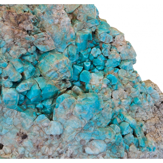 Amazonite - mica - clevandite