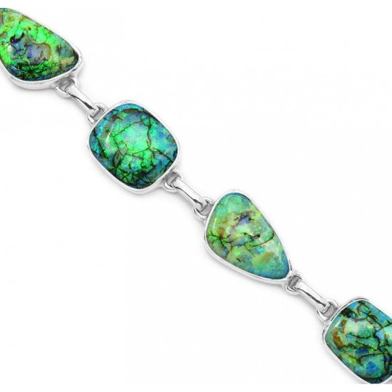 Opal Bracelet Silver
