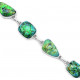 Opal Bracelet Silver