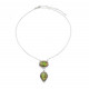 Sterling Silver Ethiopian Opal Necklace Sterling Silver Ethiopian Opal Necklace