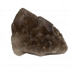 smoky quartz - feldspath
