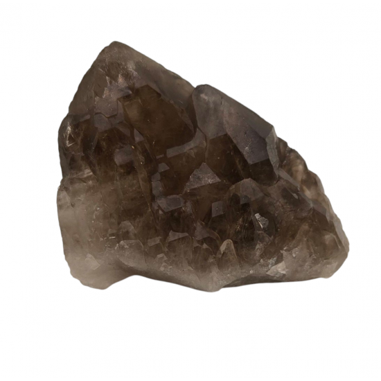 smoky quartz - feldspath