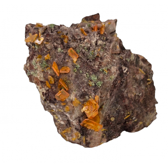 Wulfenite - Vanadinite - Mimetite Rowley mine