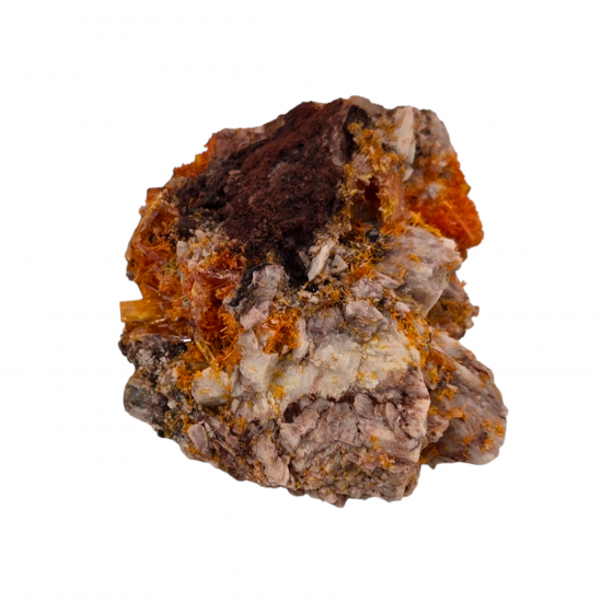 Wulfenite - Vanadinite - Mimetite Rowley mine