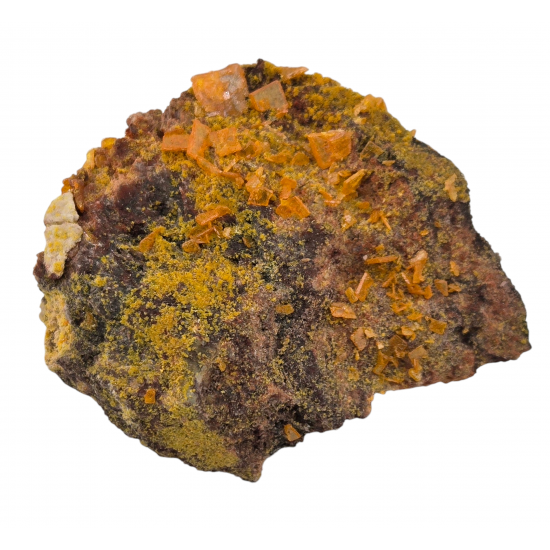 Wulfenite - Vanadinite - Mimetite Rowley mine