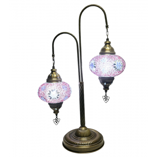 Turkish lamp double 66 cm