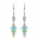 Sterling Silver Ethiopian Opal Earrings Sterling Silver Ethiopian Opal Earrings