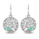 Sterling Silver Ethiopian Opal Earrings Sterling Silver Ethiopian Opal Earrings