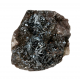 Hematite after smoky quartz