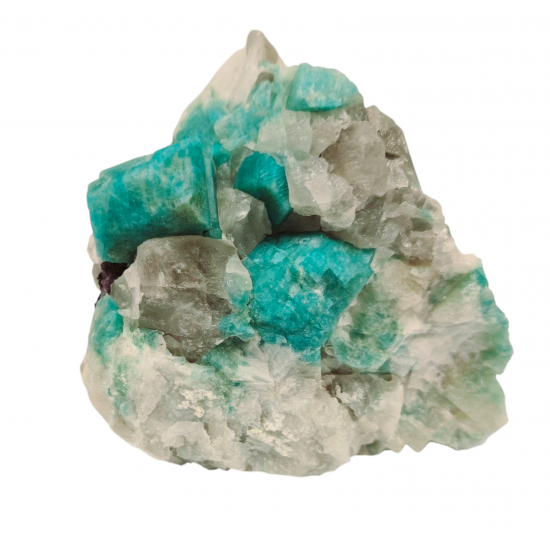 Amazonite - Fluorite