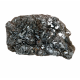 Hematite after smoky quartz