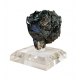 Hematite after smoky quartz scepter