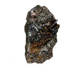 Hematite after smoky quartz