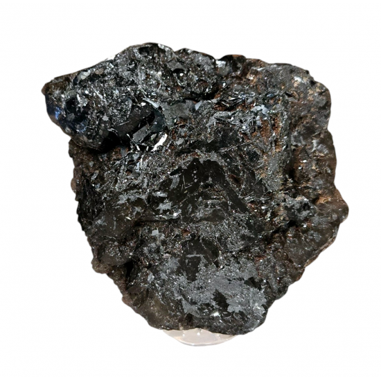 Hematite after smoky quartz