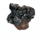 Hematite after smoky quartz
