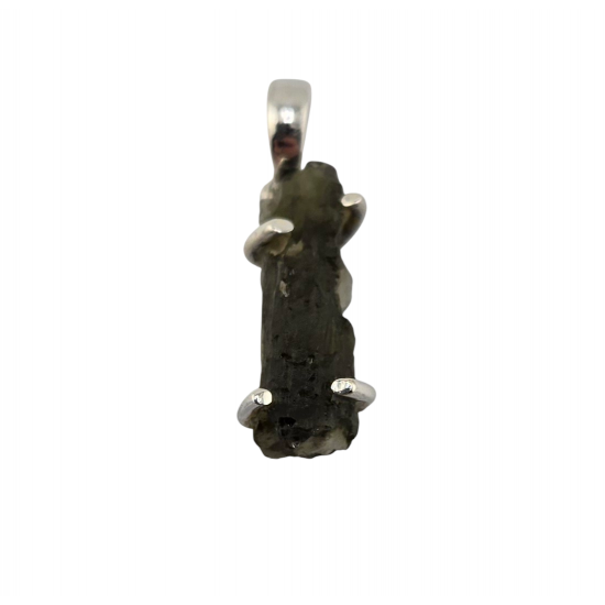 pendant moldavite Sterling Silver