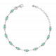 Ethiopian Opal Bracelet Silver