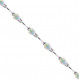 Ethiopian Opal Bracelet Silver
