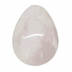 Rose quartz egg