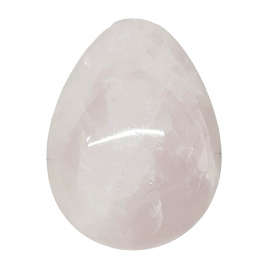 Rose quartz egg