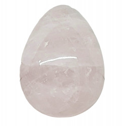 Rose quartz egg